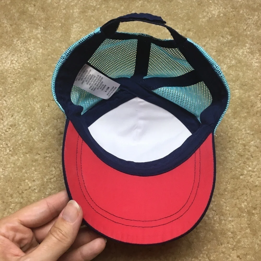 Little Sailor Baby Boy Trucker Hat 6-12 Months